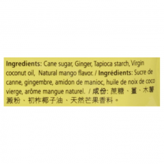 GINGER MANGO CHEWS 4 OZ                      