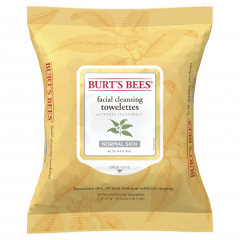 BURTS BEES FACIAL CL TOWEL WHITE TEA 30 CTN/3