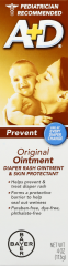 A & D OINTMENT 4 OZ                          