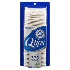 Q TIPS COTTON SWABS 375                      
