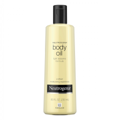 NEUTROGENA BODY OIL LT SESAME 8.5 OZ         