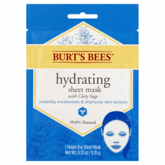 BURTS BEES HYDRATING SHEET MASK CTN/6        