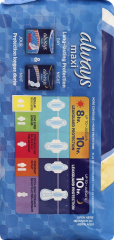 ALWAYS MAXI PAD NONDEOD REG INV WRAP 24      