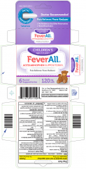 FEVERALL CHILD SUPPOSITORIES 120 MG 6 TARO