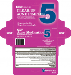 BENZOYL PEROXIDE GEL 5% 1.5 OZ RUGBY