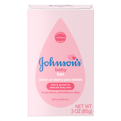 J&J BABY BAR SOAP 3 OZ                       