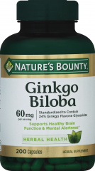 GINKGO BILOBA CAP 60 MG STAND EXT 200 NB     