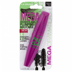 LA COLORS MEGA MASCARA INTENSE BLACK CTN/3   
