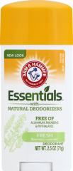 ARM & HAMMER ESSENTIALS DEOD FRESH SC 2.5 OZ 