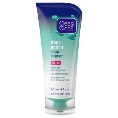 CLEAN & CLEAR DEEP ACTION CRM CLEANSER 6.5 OZ