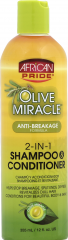 AFRICAN PRIDE OLIVE MIRACLE SHAMPOO 12 OZ    
