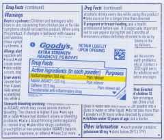 GOODYS EX STR HEADACHE POWDER STICK PACKS 24 