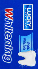 LUCKY WHITENING TOOTHPASTE 6.4 OZ CS/24      