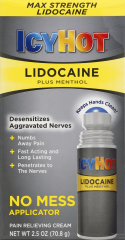 ICY HOT W/LIDOCAINE NO MESS APPLICATOR 2.5 OZ