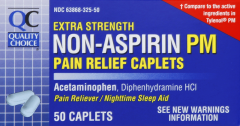 QC NON ASPIRIN PM X/STR CAPLET 50            
