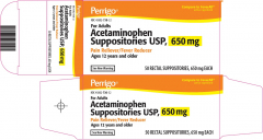 ACETAMINOPHEN SUPP 650 MG 12 PERRIGO