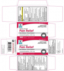 QC NON ASPIRIN REGULAR TAB 325 MG 100