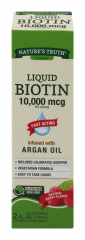 BIOTIN LIQUID 10,000 MCG W/ ARGAN OIL NT     