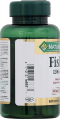 FISH OIL OMEGA 3 S/GEL 1200 MG 60 ODORLESS NB