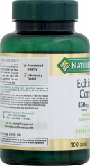 ECHINACEA ELDERBERRY CAP 100                 
