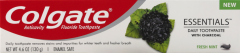 COLGATE ESSENTIALS CHARCOAL T/P F/MINT 4.6 OZ
