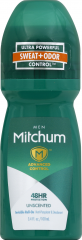 MITCHUM MEN ROLL-ON UNSCENTED 3.4 OZ         