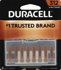 DURACELL EASY TAB H/AID BATT #DA312B8ZM09    