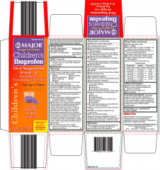 IBUPROFEN SUSP 100 MG/5ML GRAPE 4 OZ OTC MAJO