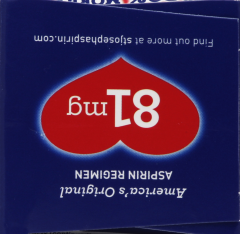 ST JOSEPH L/D ADULT ASPIRIN TAB 81 MG 365    