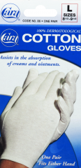 GLOVE COTTON LG 8.5-9.5 PR                   