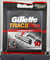 TRAC II PLUS TWIN BLADE CARTRIDGE 10         