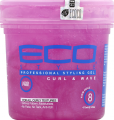 ECOSTYLER PINK STYLE GEL 16 OZ #1020         