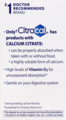 CITRACAL TAB W/VITAMIN D PETITES 100         