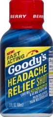 GOODY'S HEADACHE RELIEF SHOT BERRY 2 OZ      