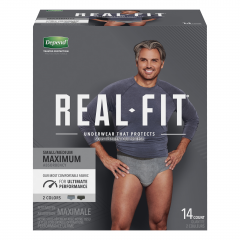 DEPEND U/WEAR REAL FIT MX/ABS MEN S/M 14 (4) 