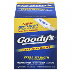 GOODY'S EXTRA STR HEADACHE POWDER 6 CTN/24   