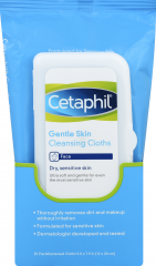 CETAPHIL GENTLE CLEANSING CLOTHS 25          