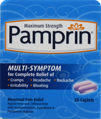 PAMPRIN MULTI SYMPTOM CAPLET 20              
