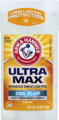 ARM & HAMMER ULTRAMAX AP/DEO CLEAR GEL 4 OZ  