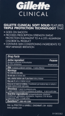 GILLETTE CLINICAL AD SOLID AP A/D FRESH 1.7OZ