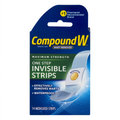 COMPOUND W ONE STEP INVISIBLE STRIP 14       