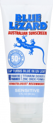 BLUE LIZARD SENSITIVE SUNSCREEN SPF 30 3 OZ  