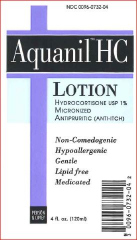 AQUANIL HC LOTION 1% 4 OZ