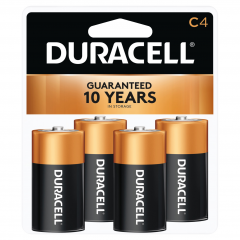 DURACELL BATT SIZE C 4 PACK #MN1400B4Z       