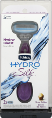 SCHICK HYDRO SILK WOMEN RAZOR 5 BLADE        