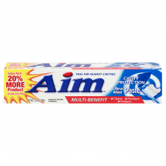 AIM CAVITY PROTECTION TOOTHPASTE 5.5 OZ      