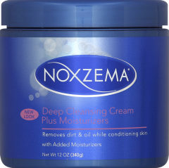 NOXZEMA DEEP CLEANSING CR + MOISTURIZER 12 OZ