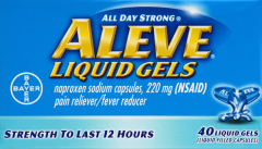 ALEVE LIQUID GELS 40                         