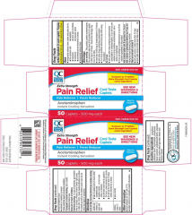 QC NON ASPIRIN X/STR COOL TASTE CAPLET 50