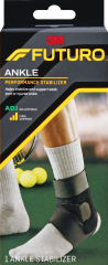 ANKLE BRACE SPORT STAB BLK OSFM 8-10" FUT    